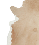 Beige Cowhide Rug #A19837