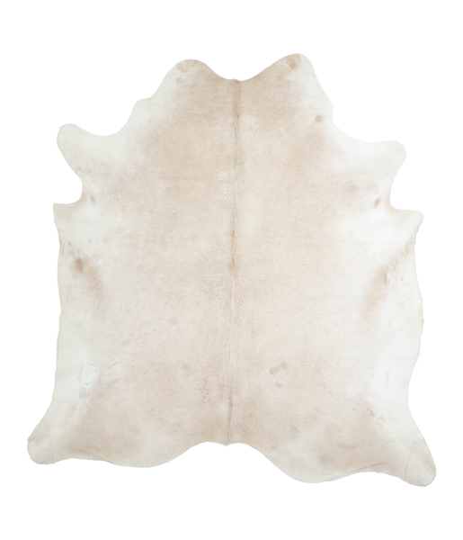 Beige Cowhide Rug #A19936