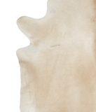 Beige Cowhide Rug #A20137