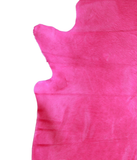 Dyed Pink Cowhide Rug #A20150