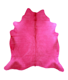 Dyed Pink Cowhide Rug #A20152