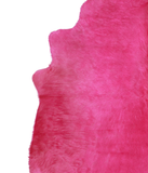 Dyed Pink Cowhide Rug #A20153