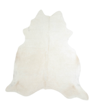 Ivory with Beige Cowhide Rug #A20170