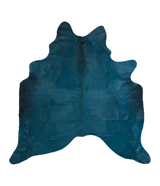 Dyed Emerald Green Cowhide Rug #A20195
