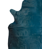 Dyed Emerald Green Cowhide Rug #A20197