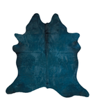Dyed Emerald Green Cowhide Rug #A20198