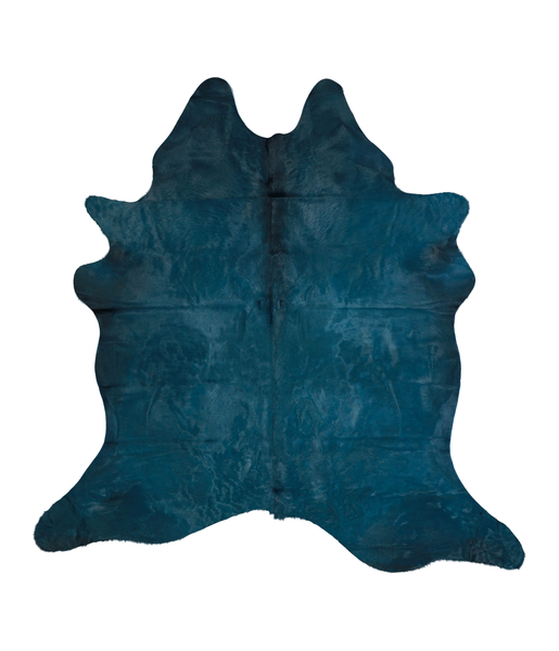 Dyed Emerald Green Cowhide Rug #A20198