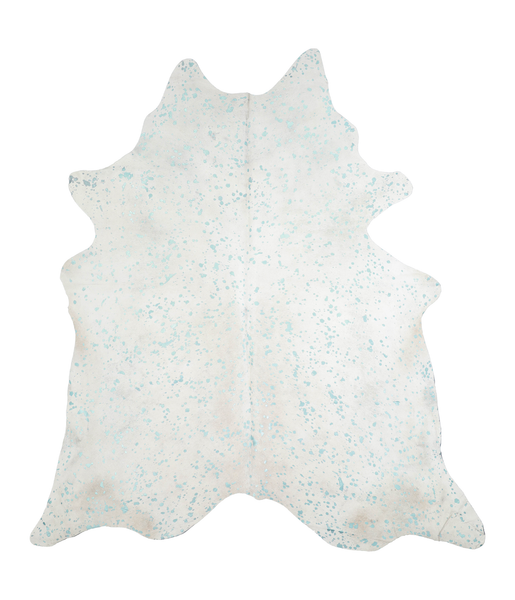 Metallic Cowhide Rug #A20216