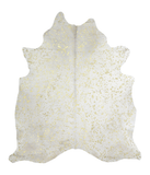 Metallic Cowhide Rug #A20270