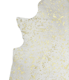 Metallic Cowhide Rug #A20270