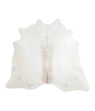 Ivory with Beige Cowhide Rug #A20348