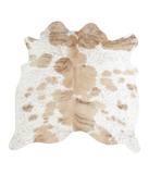 Brown and White Cowhide Rug #A20396
