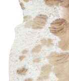 Brown and White Cowhide Rug #A20396