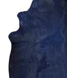 Dyed Navy Cowhide Rug #A20552