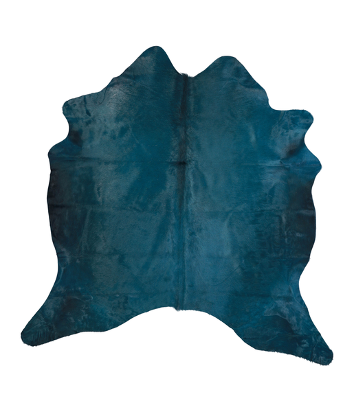 Dyed Emerald Green Cowhide Rug #A20562