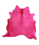 Dyed Pink Cowhide Rug #A20563
