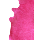 Dyed Pink Cowhide Rug #A20565