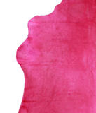 Dyed Pink Cowhide Rug #A20566