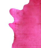 Dyed Pink Cowhide Rug #A20567