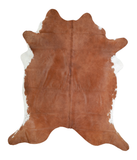 Brown and White Regular Cowhide Rug #A20586