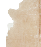 Beige Cowhide Rug #A20618