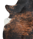 Dark Brindle Cowhide Rug #A20626