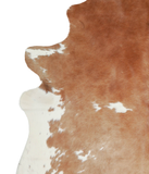 Beige and White Cowhide Rug #A20657