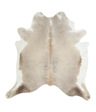 Grey With White Cowhide Rug #A20685