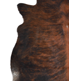 Dark Brindle Cowhide Rug #A20691
