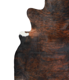 Dark Brindle Cowhide Rug #A20692