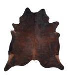 Dark Brindle Cowhide Rug #A20696