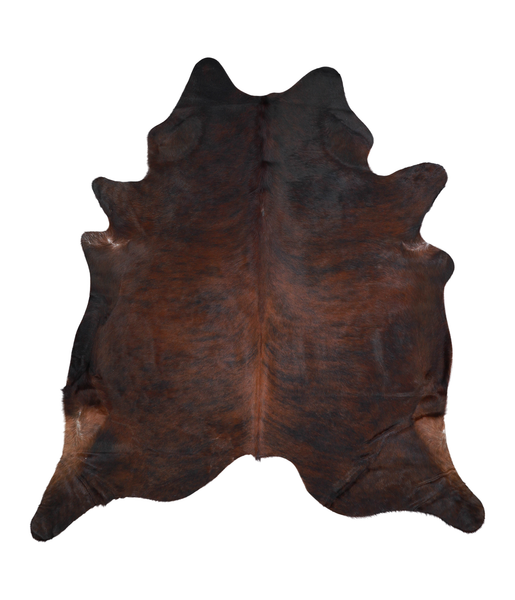Dark Brindle Cowhide Rug #A20696