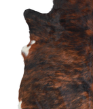 Dark Brindle Cowhide Rug #A20711