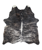 Grey Brindle Cowhide Rug #A20712