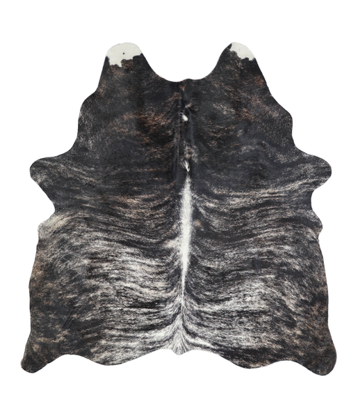 Grey Brindle Cowhide Rug #A20712