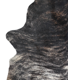 Grey Brindle Cowhide Rug #A20712