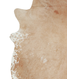 Beige Cowhide Rug #A20752