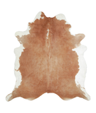 Brown and White Regular Cowhide Rug #A20781