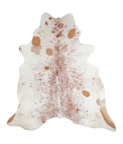 Salt and Pepper Brown Cowhide Rug #A20823