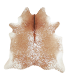 Salt and Pepper Brown Cowhide Rug #A20824