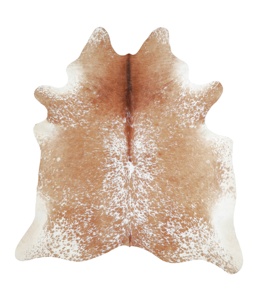 Salt and Pepper Brown Cowhide Rug #A20824