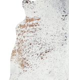 Salt and Pepper Brown Cowhide Rug #A20827