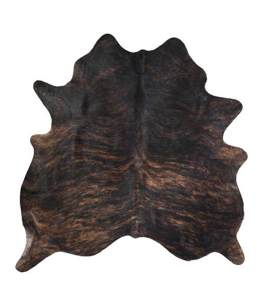Dark Brindle Cowhide Rug #A20848