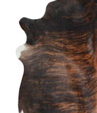 Dark Brindle Cowhide Rug #A20884