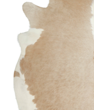 Beige and White Cowhide Rug #A20943