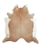 Beige and White Cowhide Rug #A20948