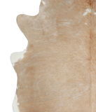 Beige Cowhide Rug #A20964