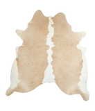 Beige and White Cowhide Rug #A20988
