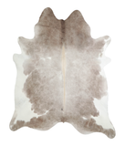 Grey With White Cowhide Rug #A21002