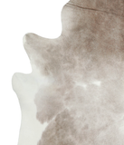 Grey With White Cowhide Rug #A21002